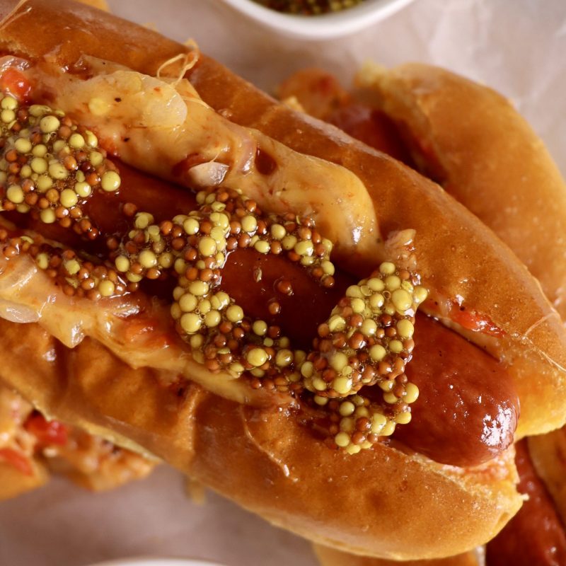 Philly Cheesesteak Hotdog2